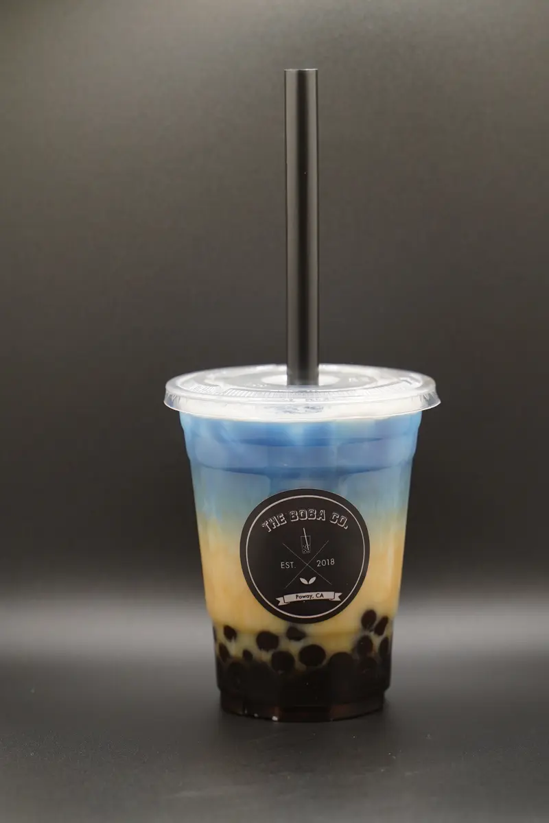 Sunset gradient drink